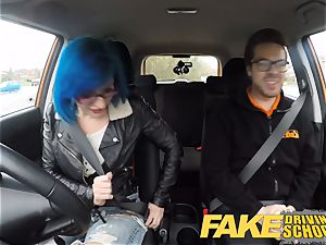 fake Driving school rectal bang-out in pov Glory